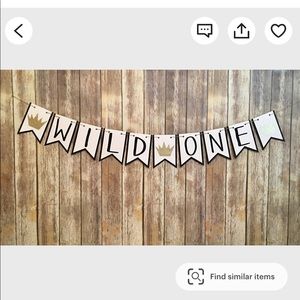 WILD ONE Banner